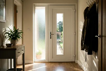 Deur met zijlicht
